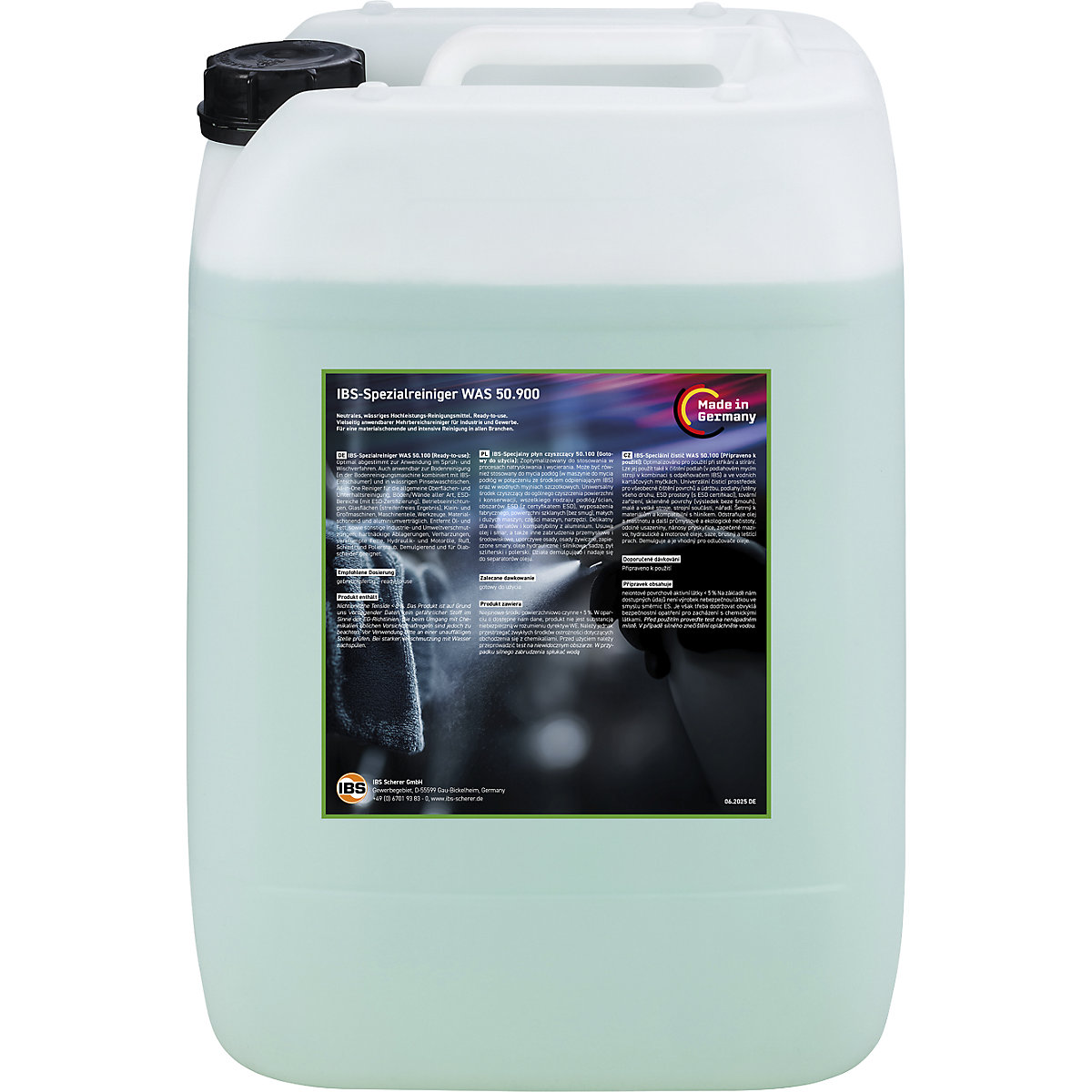 Concentrado de limpieza multiusos WAS 50.900 – IBS Scherer