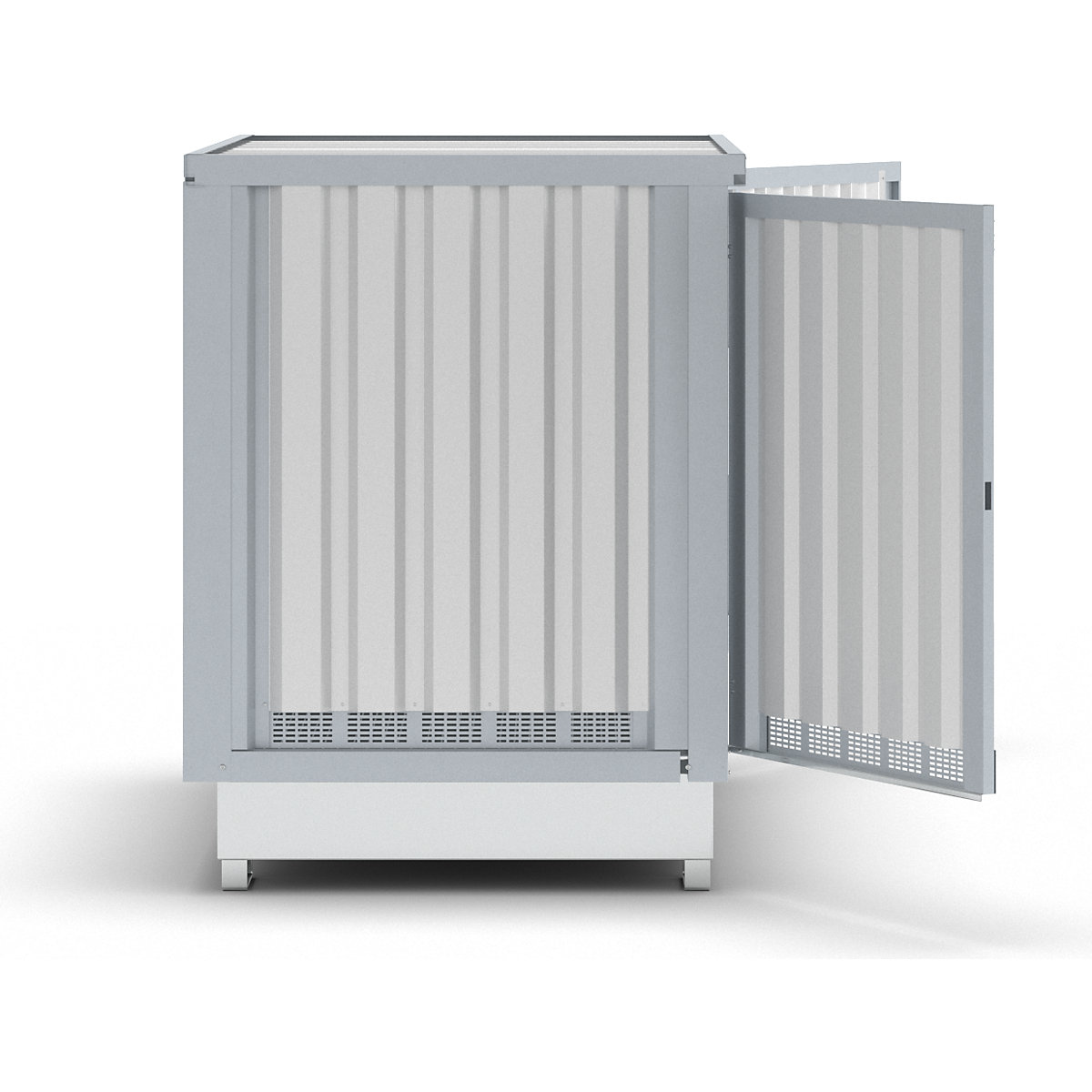 Unitate de depozitare din oțel pentru substanțe periculoase – eurokraft pro (Imagine produs 6)-5