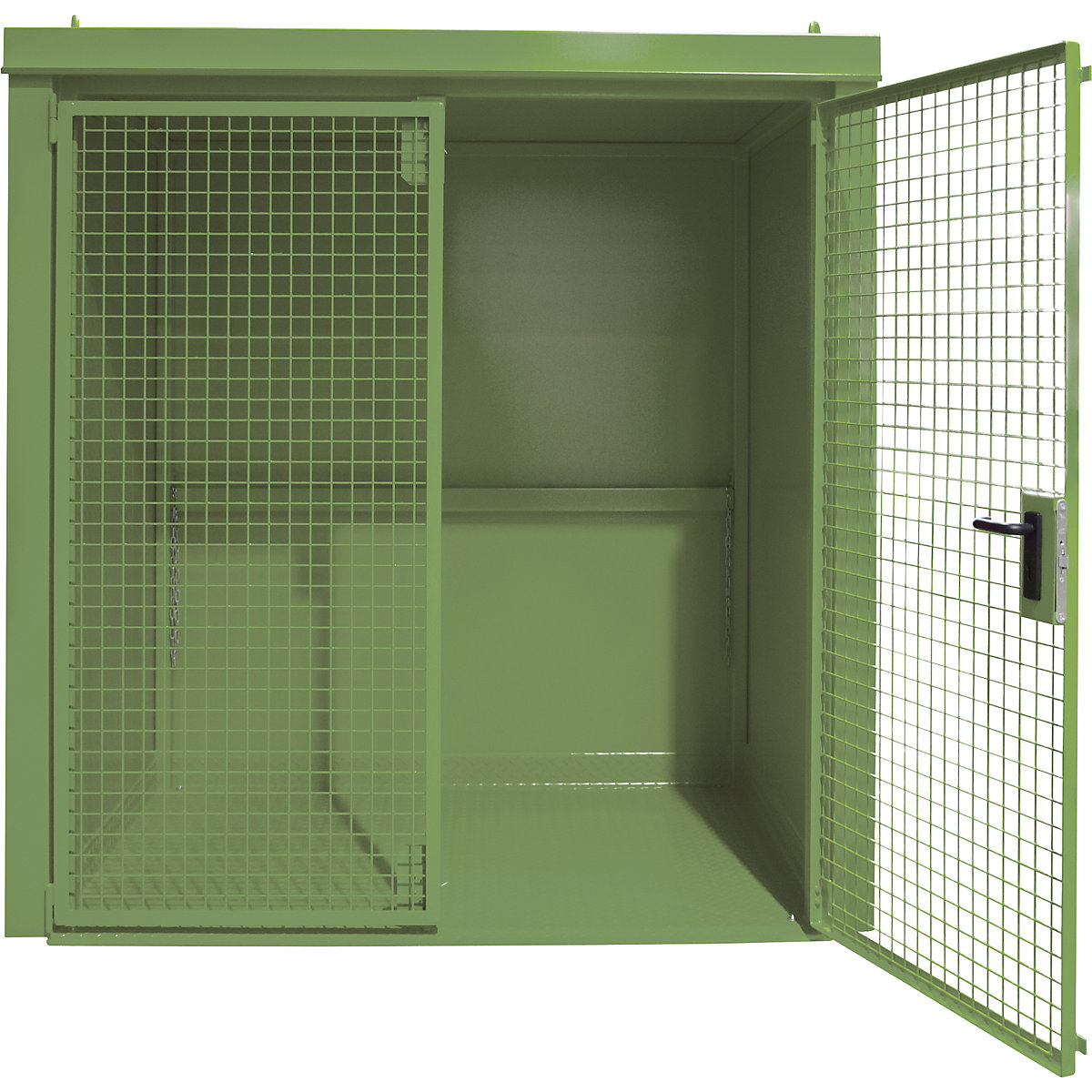 Container pentru butelii de gaz, ignifug – eurokraft pro (Imagine produs 2)-1