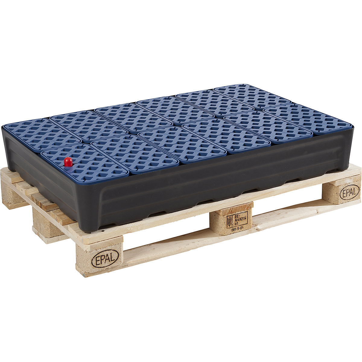 Vană din PE universală pentru recipiente mici – eurokraft pro (Imagine produs 4)-3