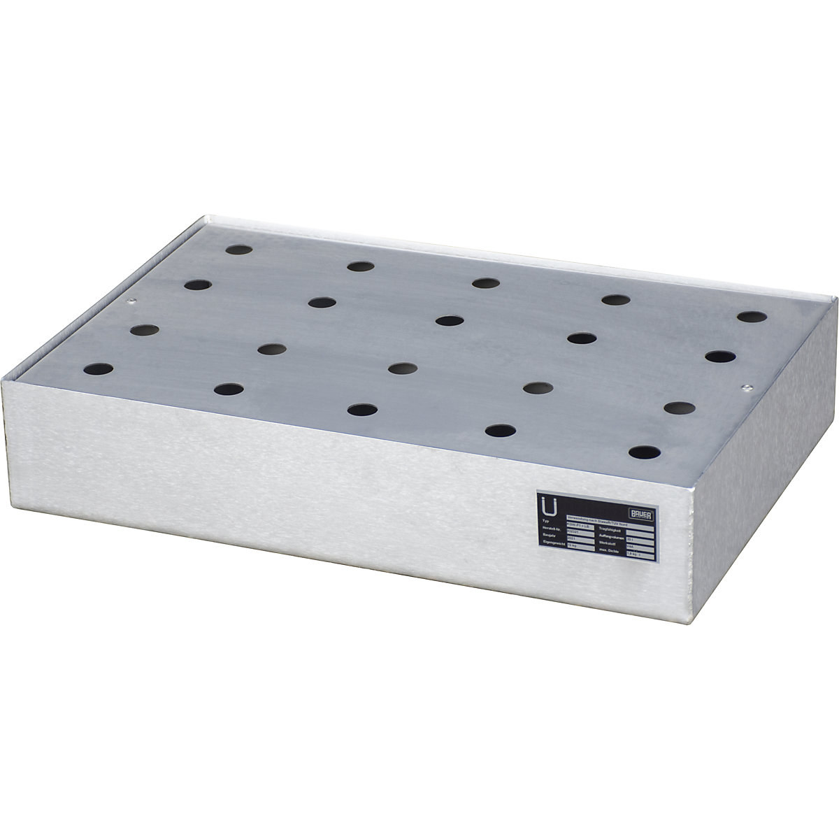 Vană pentru recipiente mici, pentru paleți – eurokraft pro