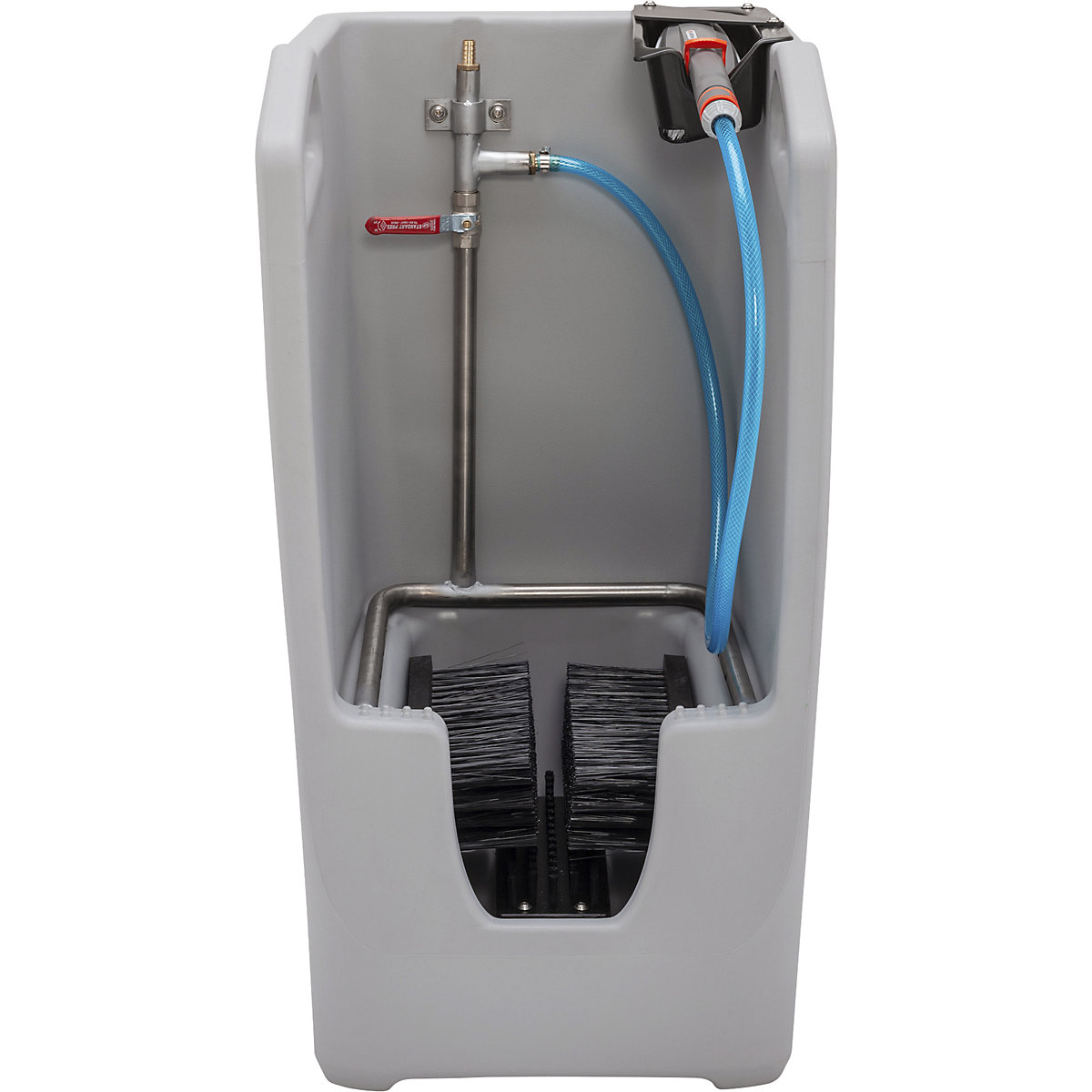 Aparat de curățat încălțămintea PREMIUM, din PE – CEMO (Imagine produs 2)-1