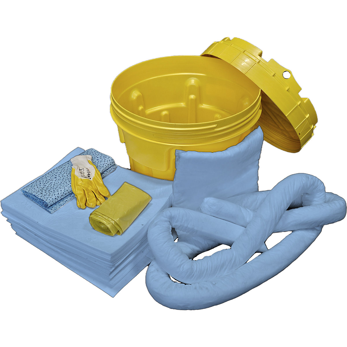 Set de urgență pentru scurgeri – eurokraft basic (Imagine produs 4)-3