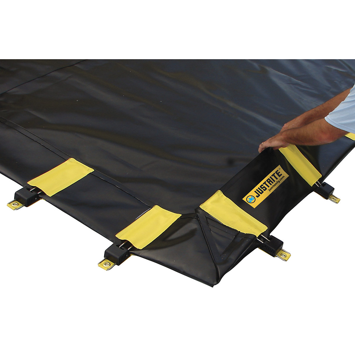 Vană pliabilă QuickBerm® Plus – Justrite (Imagine produs 7)-6