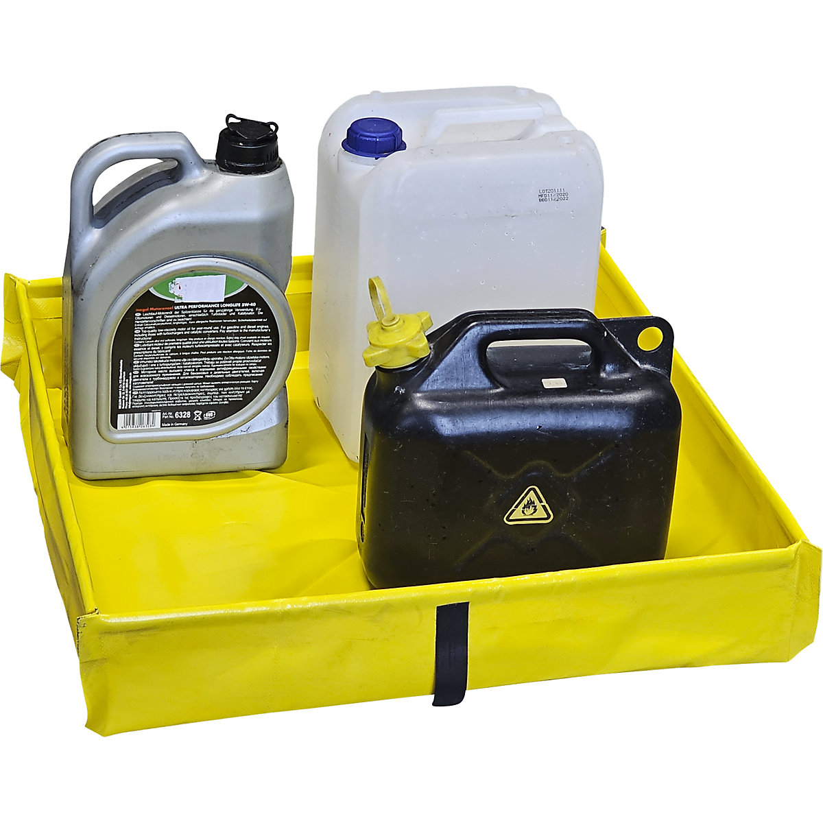 Vană pliabilă pentru recipiente mici – eurokraft basic (Imagine produs 4)-3