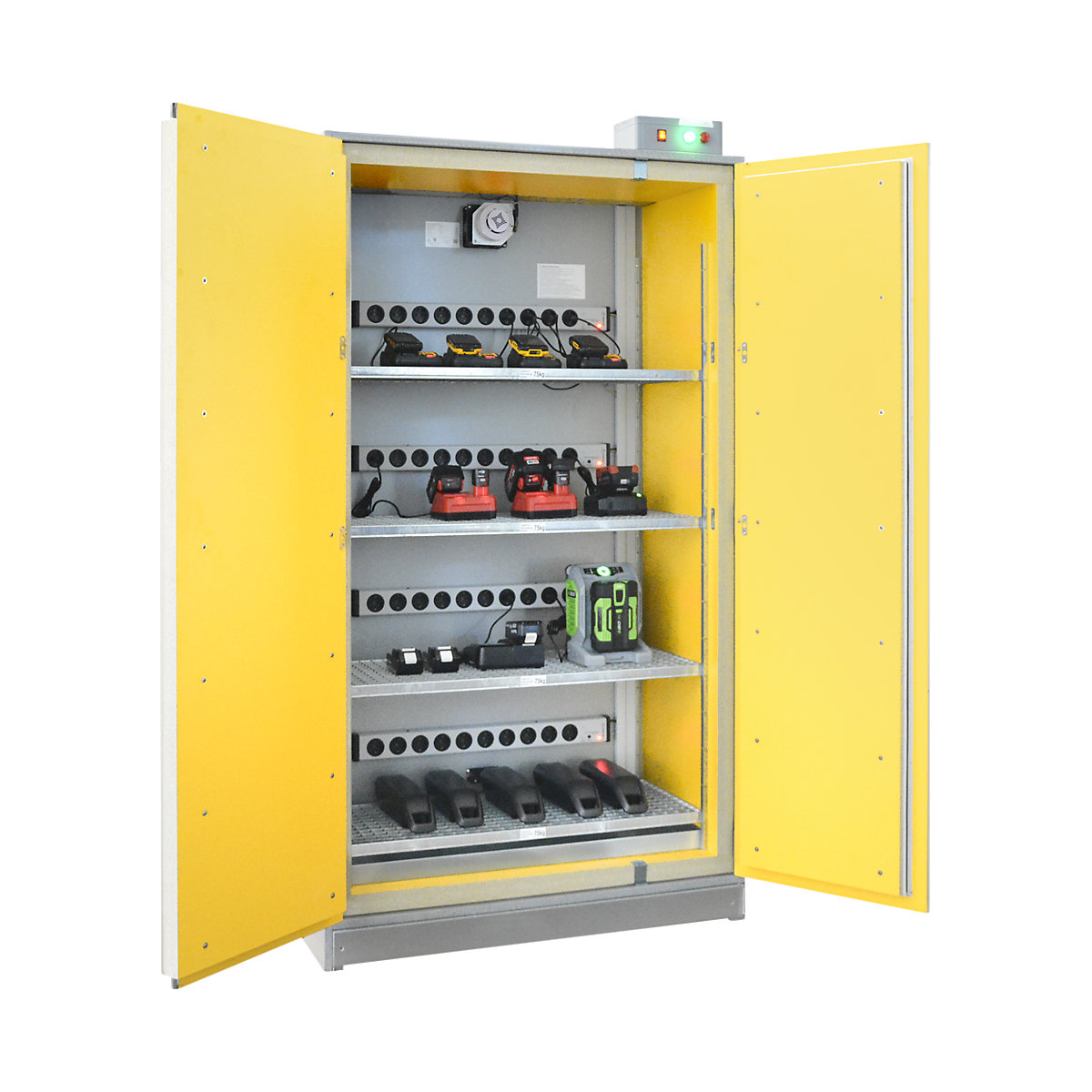 Dulap de siguranță pentru încărcarea acumulatorilor SiS Li-Ion Basic Charge EI 90 – LaCont