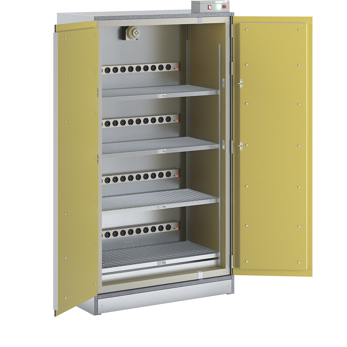 Dulap de siguranță pentru încărcarea acumulatorilor SiS Li-Ion Basic Charge EI 90 – LaCont (Imagine produs 9)-8