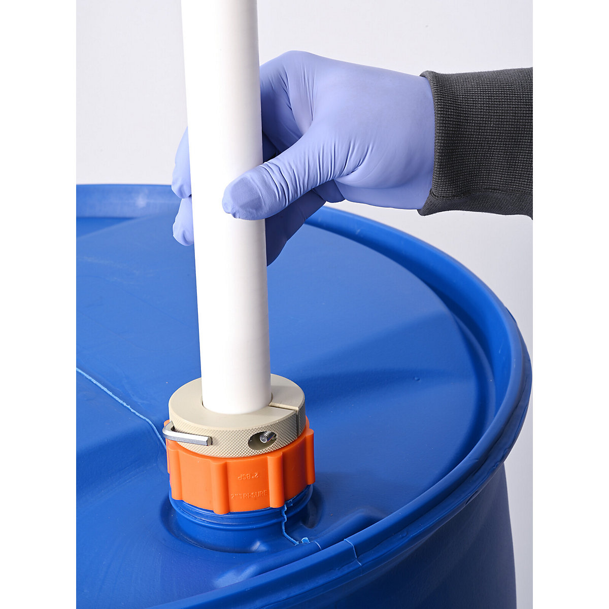 Pompă manuală din PTFE, pentru butoi (Imagine produs 3)-2