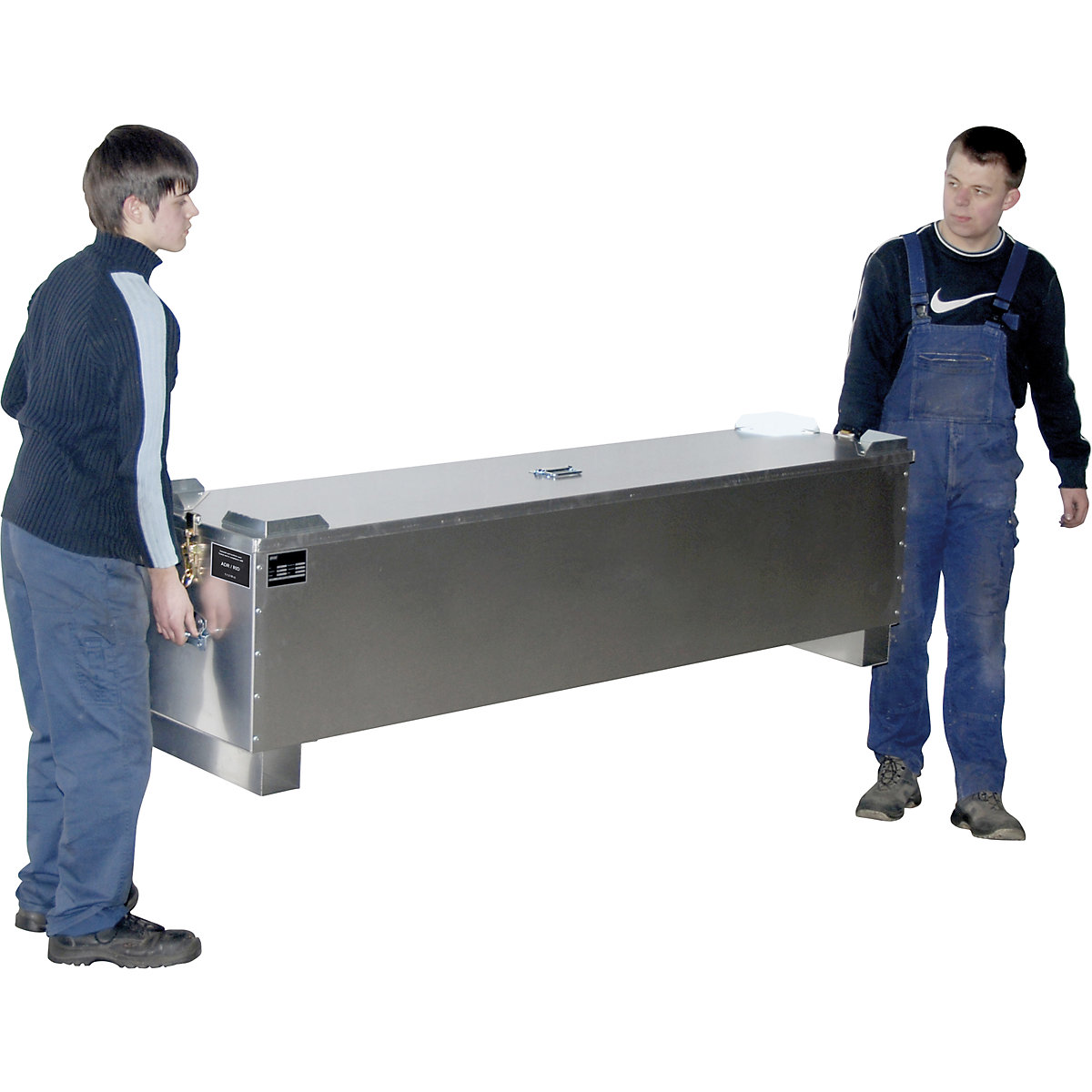 Recipient de depozitare a tuburilor fluorescente ALU – eurokraft pro (Imagine produs 3)-2