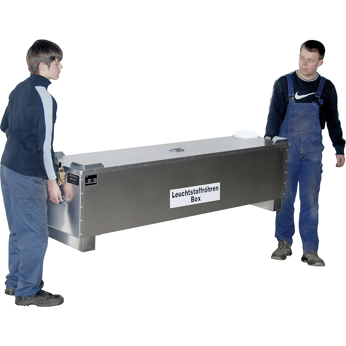 Recipient de depozitare a tuburilor fluorescente ALU – eurokraft pro (Imagine produs 2)-1