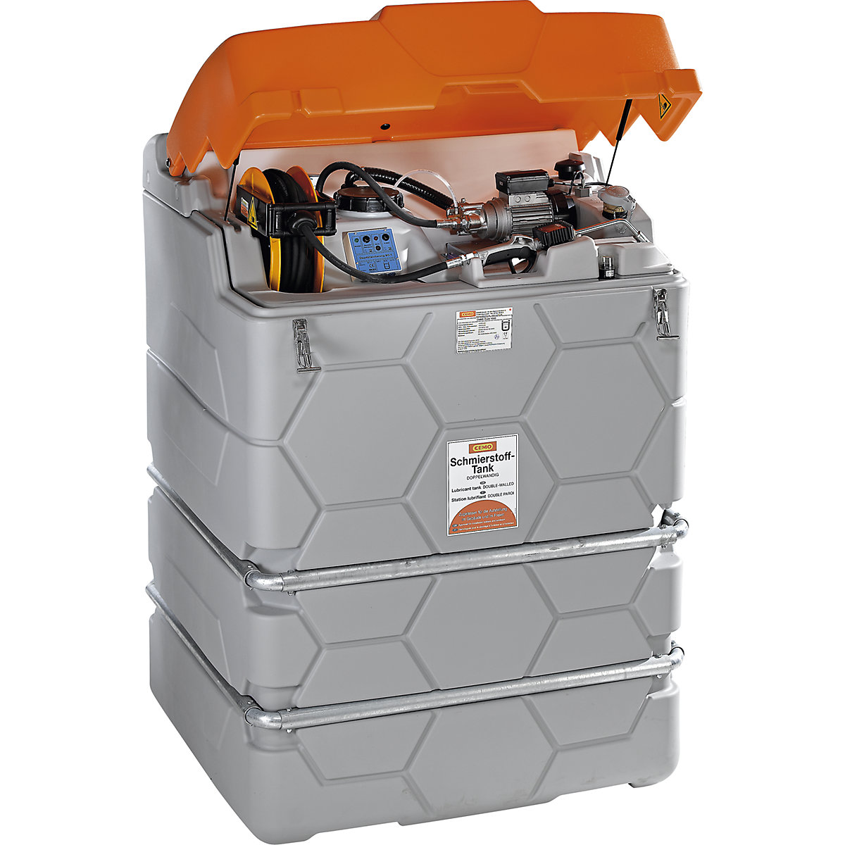 Rezervor pentru lubrifianți CUBE – CEMO (Imagine produs 2)-1