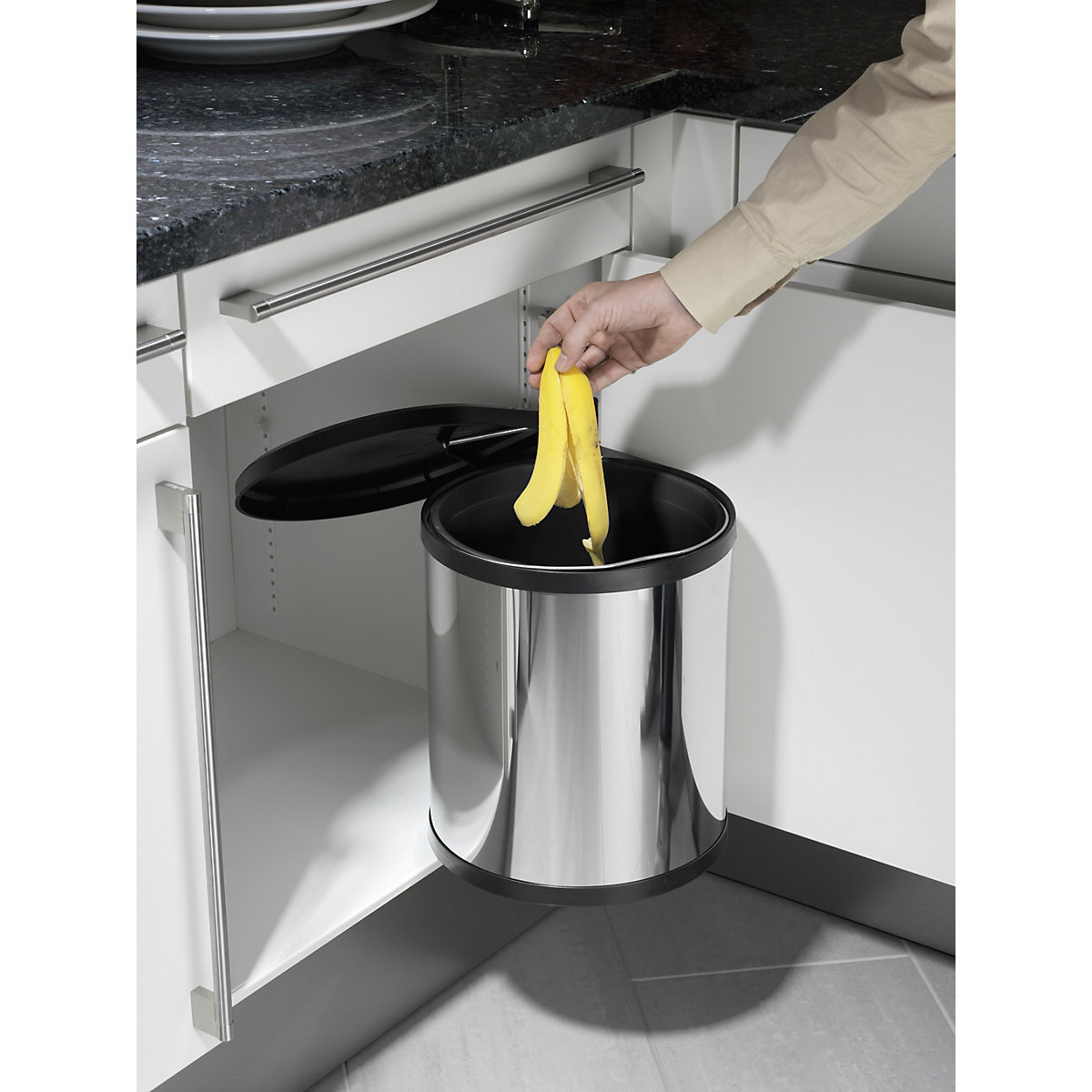 Coș de gunoi încorporat Compact-Box M – Hailo (Imagine produs 4)-3