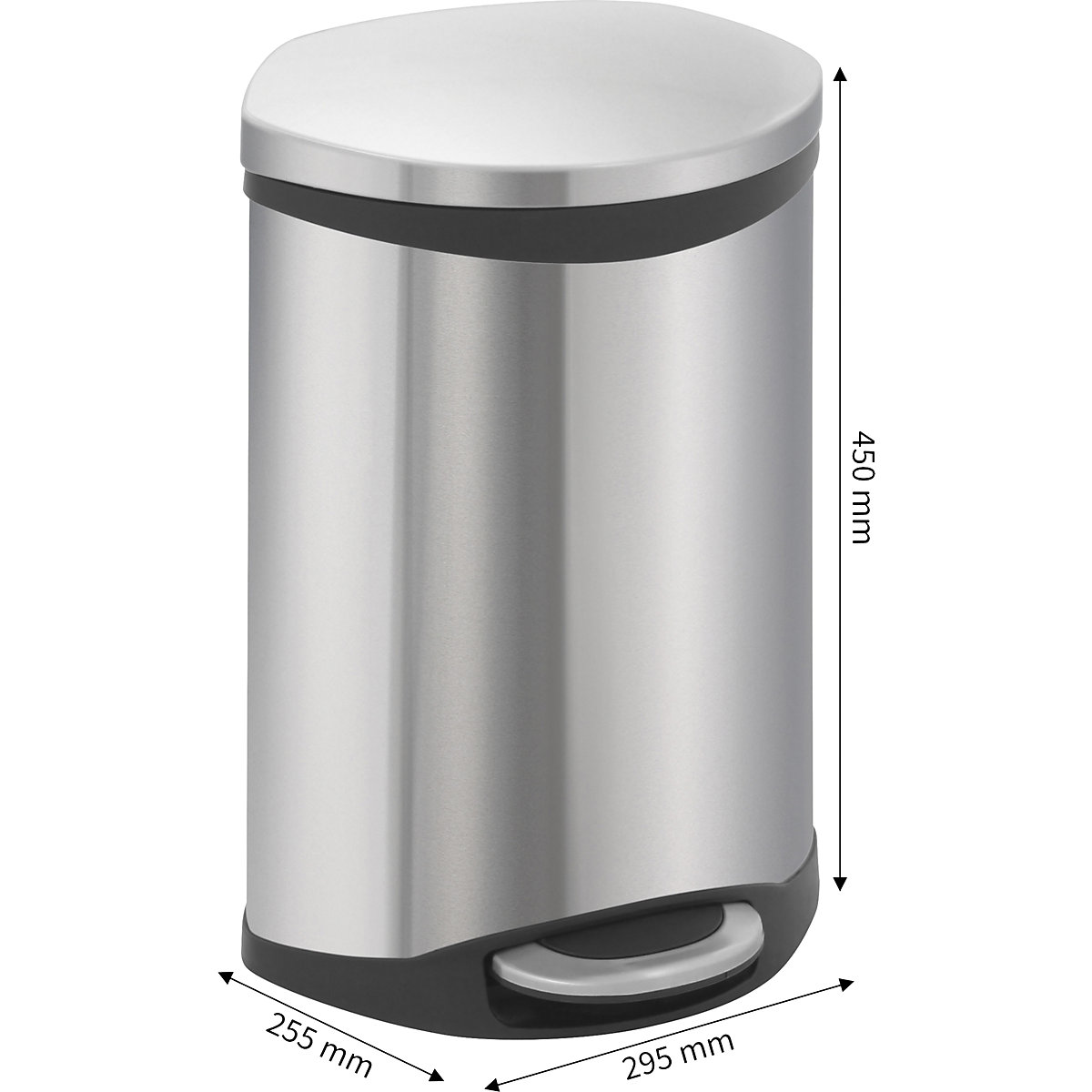 Colector de deșeuri cu pedală, în formă de scoică – EKO (Imagine produs 5)-4