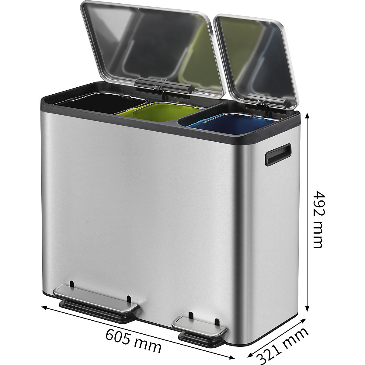 Colector de deșeuri cu pedală – EKO (Imagine produs 3)-2