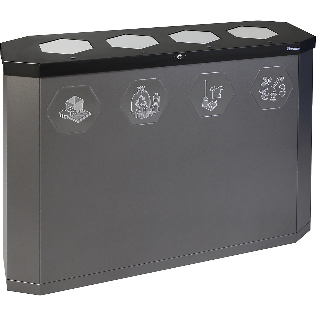 Recipient de colectare a deșeurilor reciclabile Sixco swing