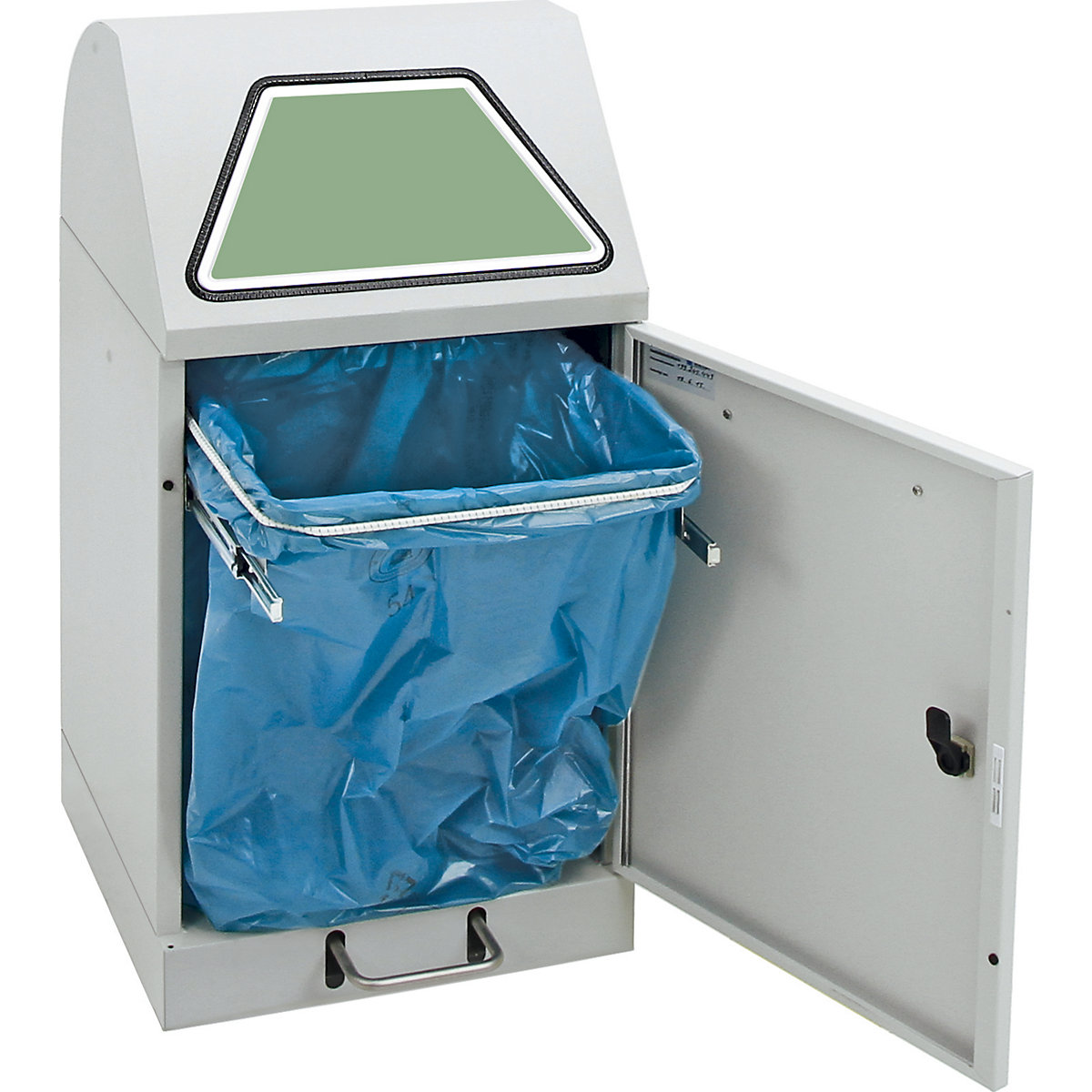 Recipient de sortare a deșeurilor reciclabile, cu pedală (Imagine produs 9)-8