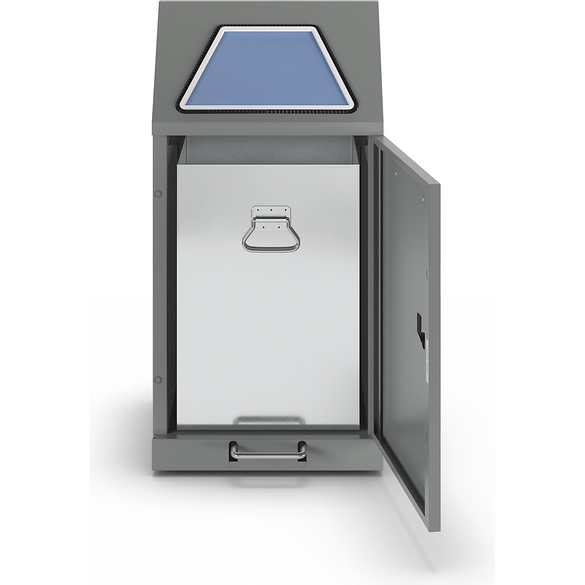 Recipient de sortare a deșeurilor reciclabile, cu pedală (Imagine produs 8)-7