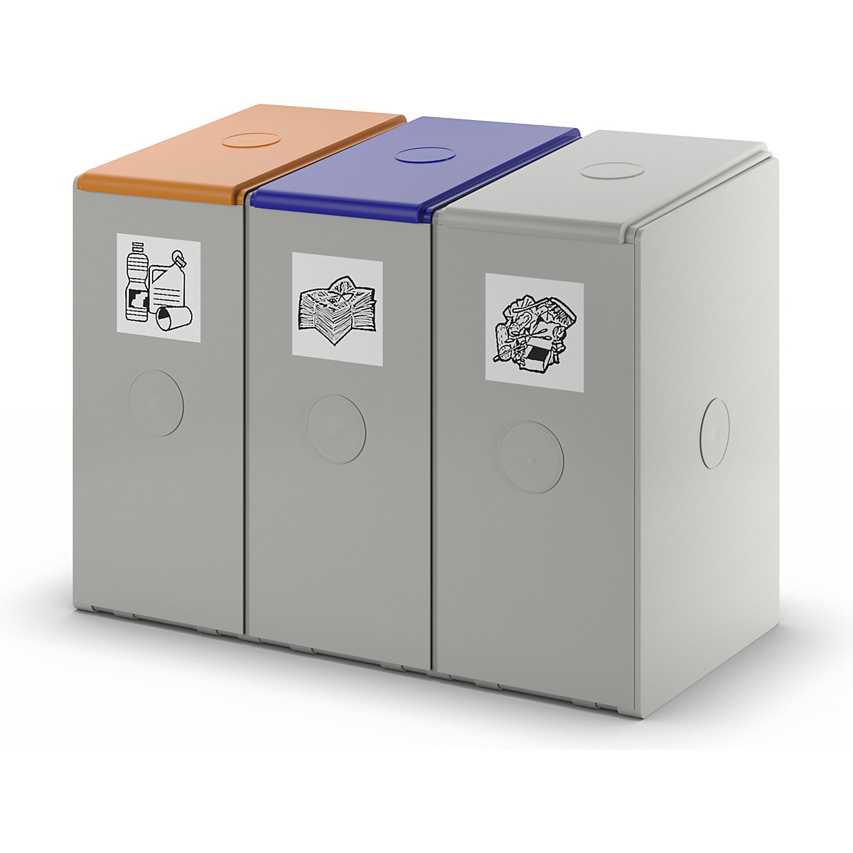 Recipient din plastic pentru colectarea deșeurilor reciclabile – VAR (Imagine produs 6)-5