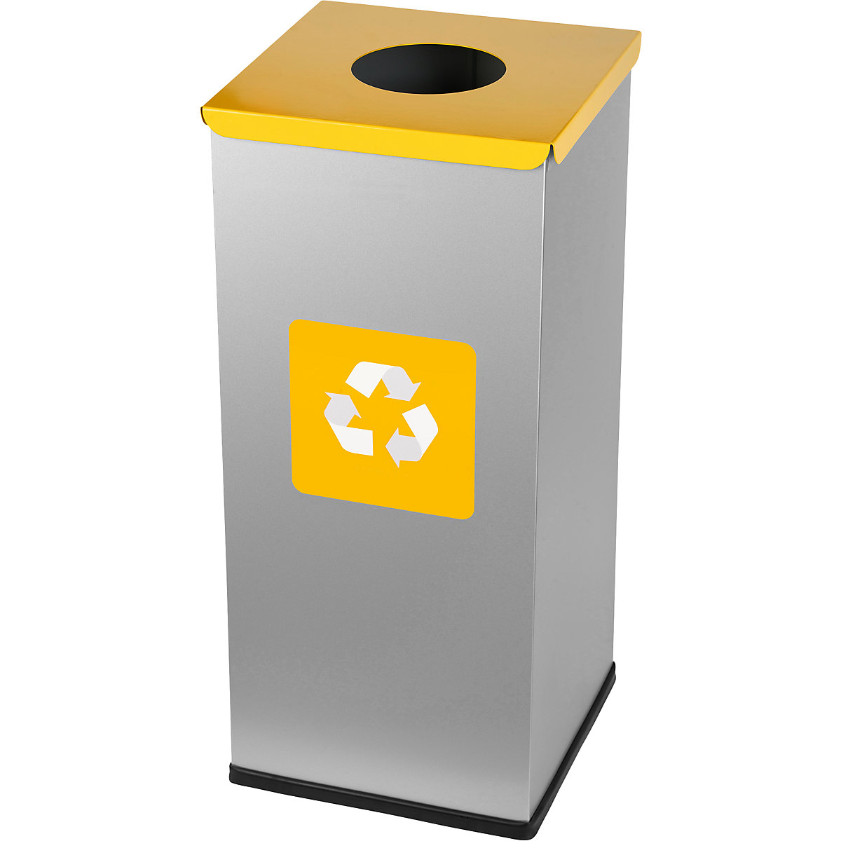 Recipient pentru sortarea deșeurilor reciclabile, pătrat