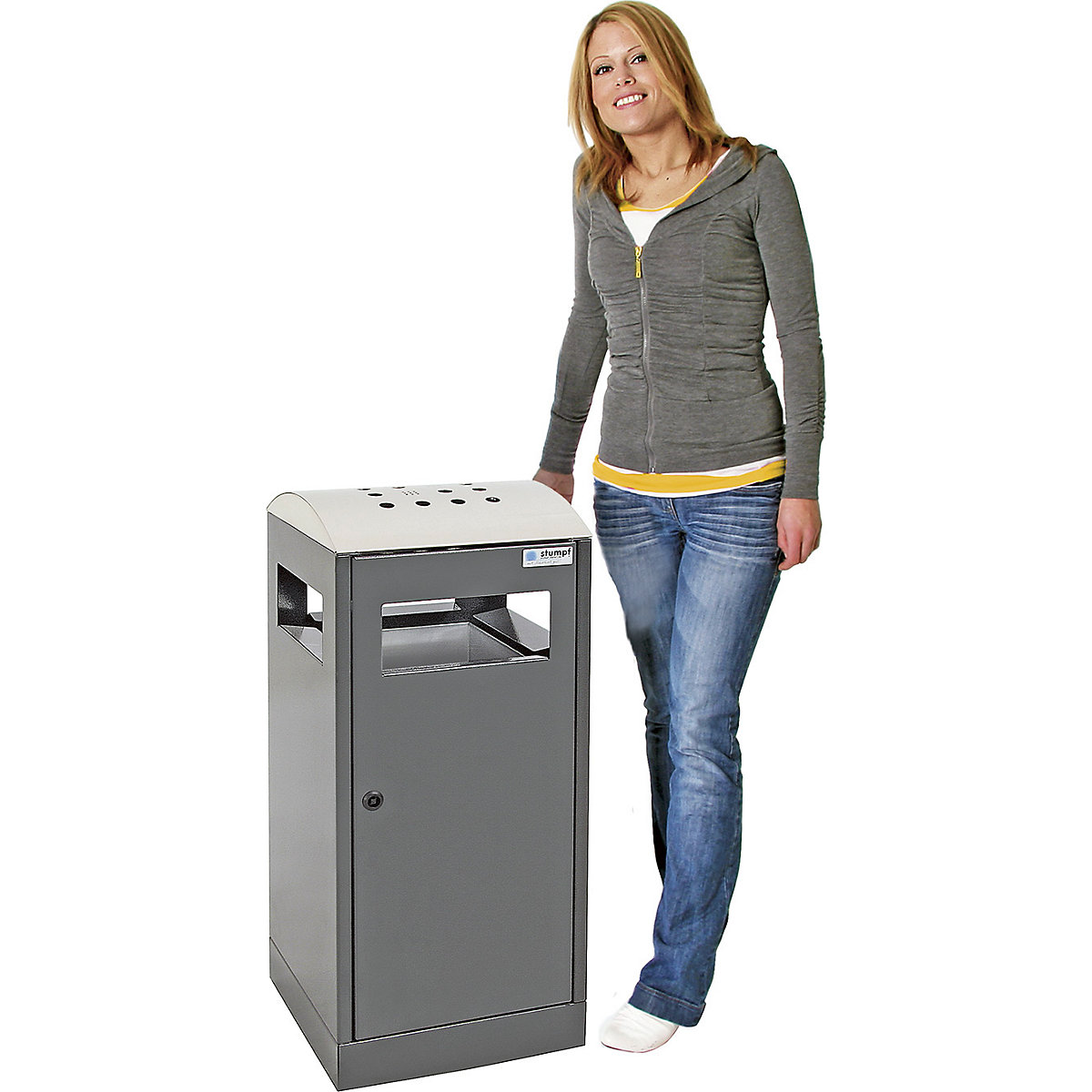 Colector de deșeuri cu scrumieră (Imagine produs 5)-4