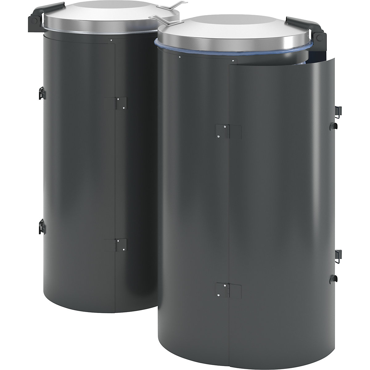 Colector de deșeuri din tablă de oțel – VAR (Imagine produs 6)-5