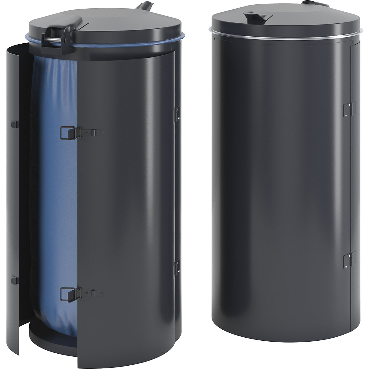 Colector de deșeuri din tablă de oțel – VAR (Imagine produs 3)-2