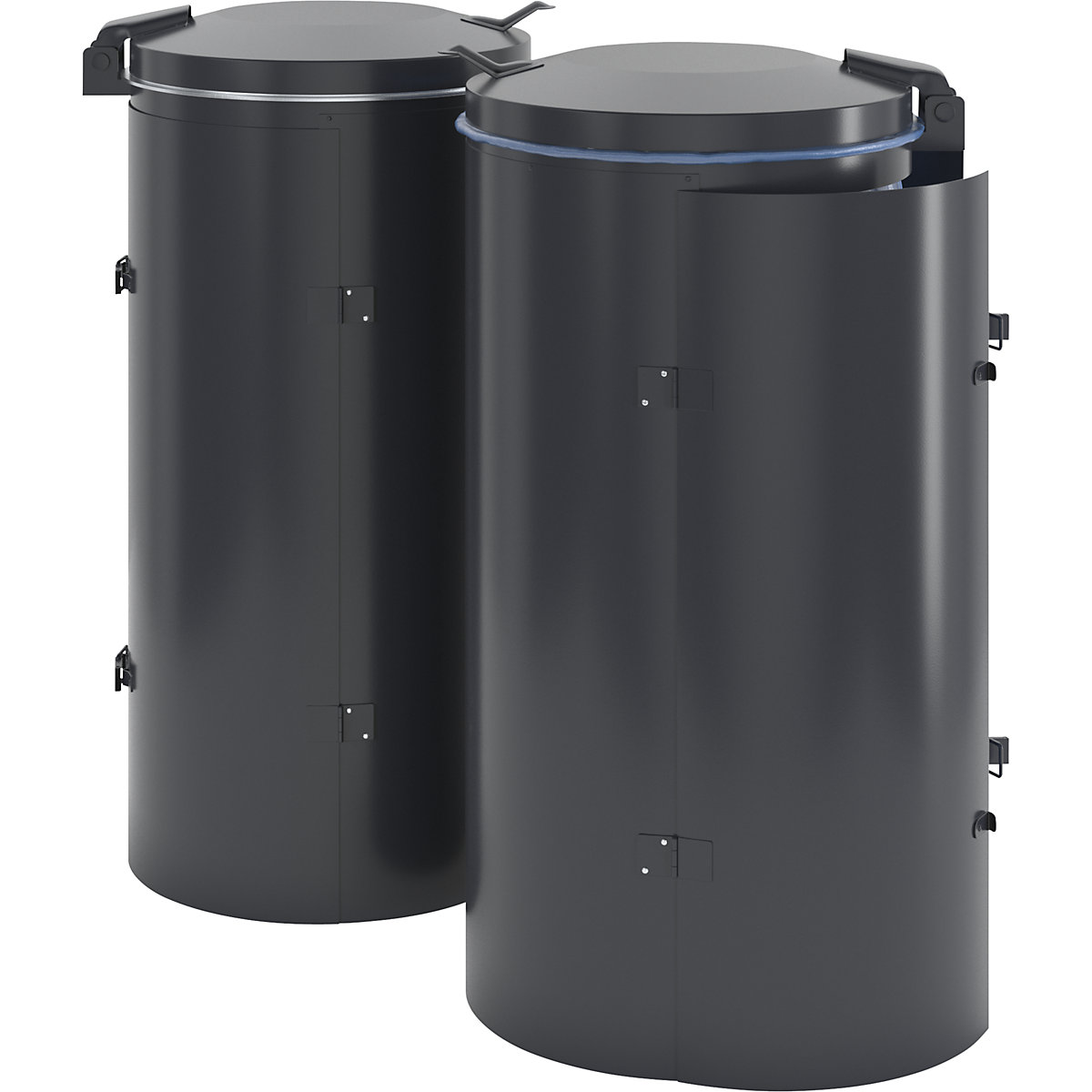 Colector de deșeuri din tablă de oțel – VAR (Imagine produs 5)-4