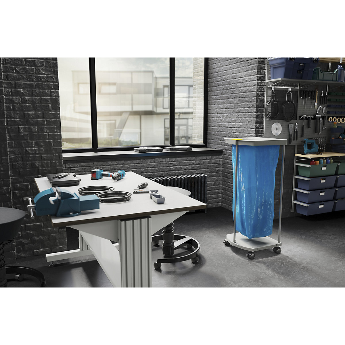 Suport pentru saci de gunoi ProfiLine – Hailo (Imagine produs 7)-6