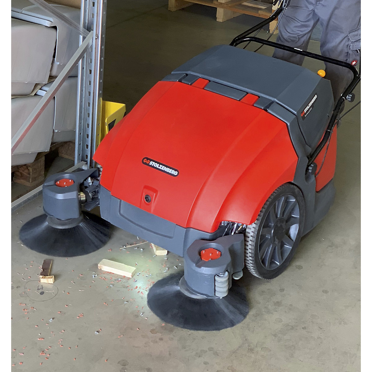 Máquina de varrer Twin Sweep 900 (Imagem do produto 8)-7