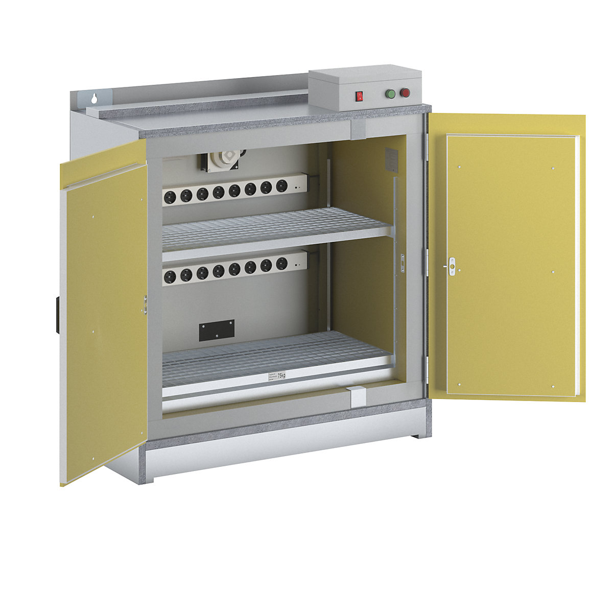 Armário de carregamento de segurança para baterias Li-Ion SiS Basic Charge EI 90 – LaCont (Imagem do produto 8)-7