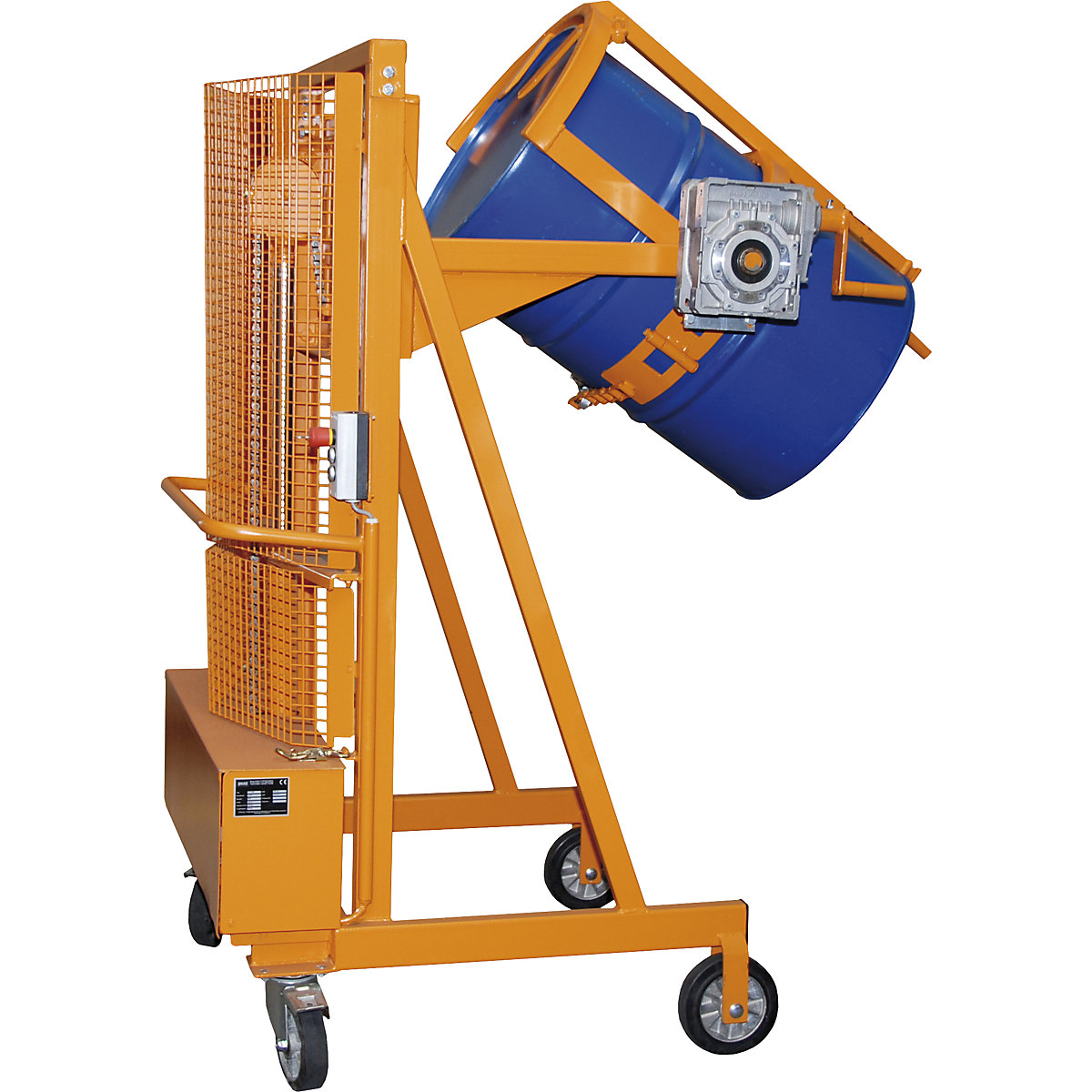 Aparelho de elevação e de basculamento de bidões Liftomat L/E – eurokraft pro (Imagem do produto 3)-2