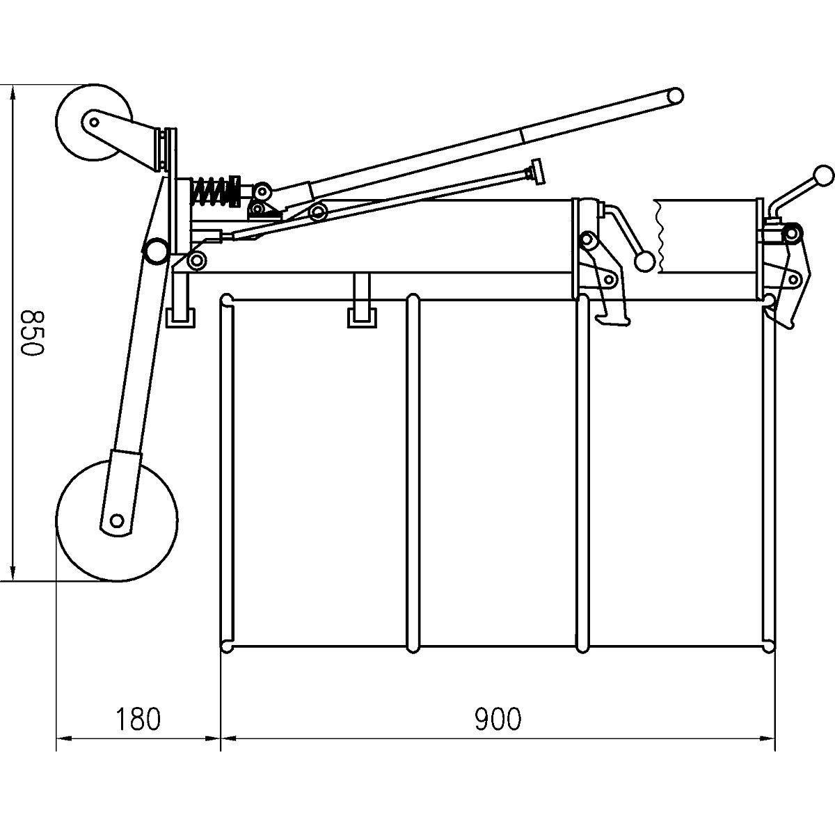 Elevador de bidões – eurokraft basic (Imagem do produto 13)-12