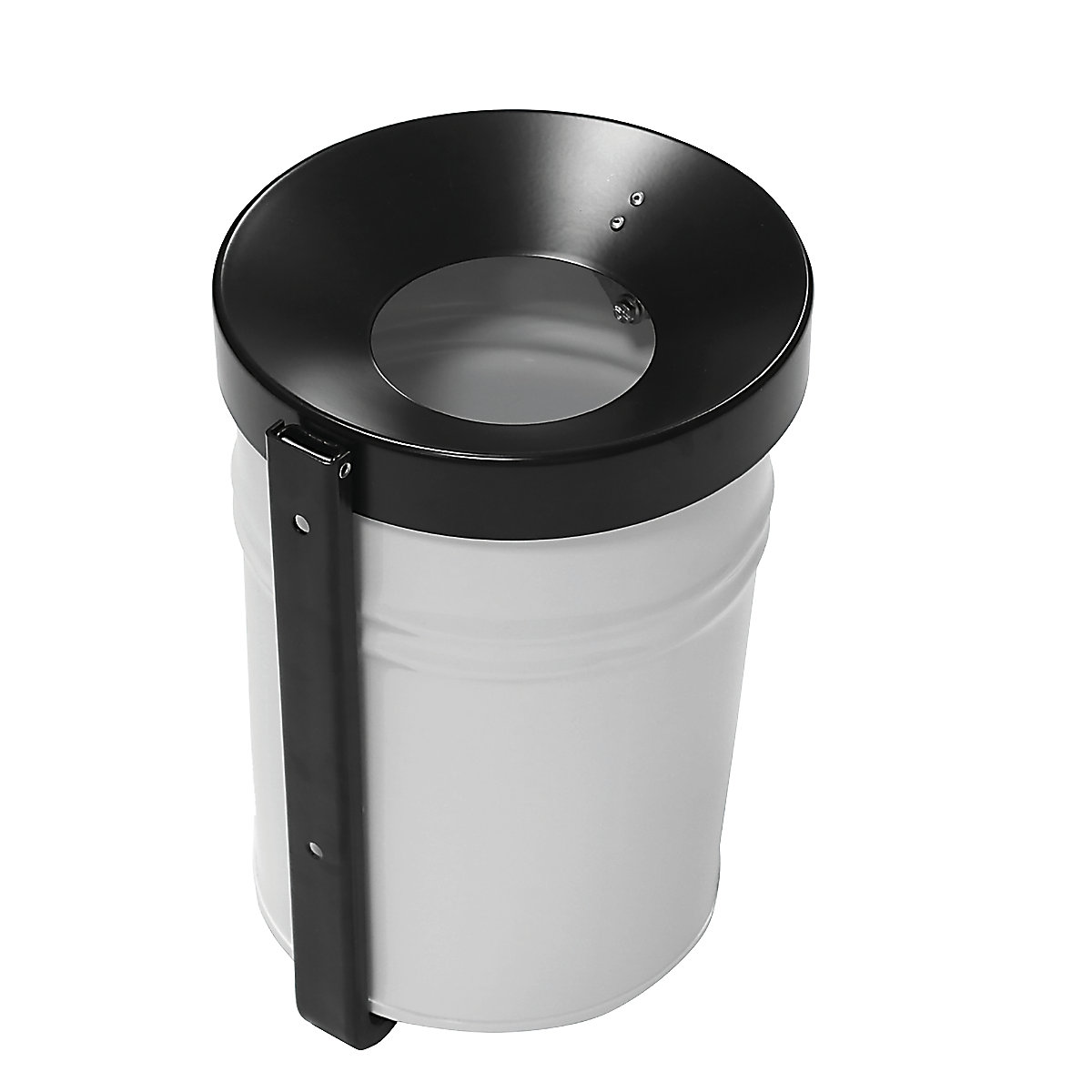 Recipiente de lixo de parede, fechável à chave (Imagem do produto 3)-2