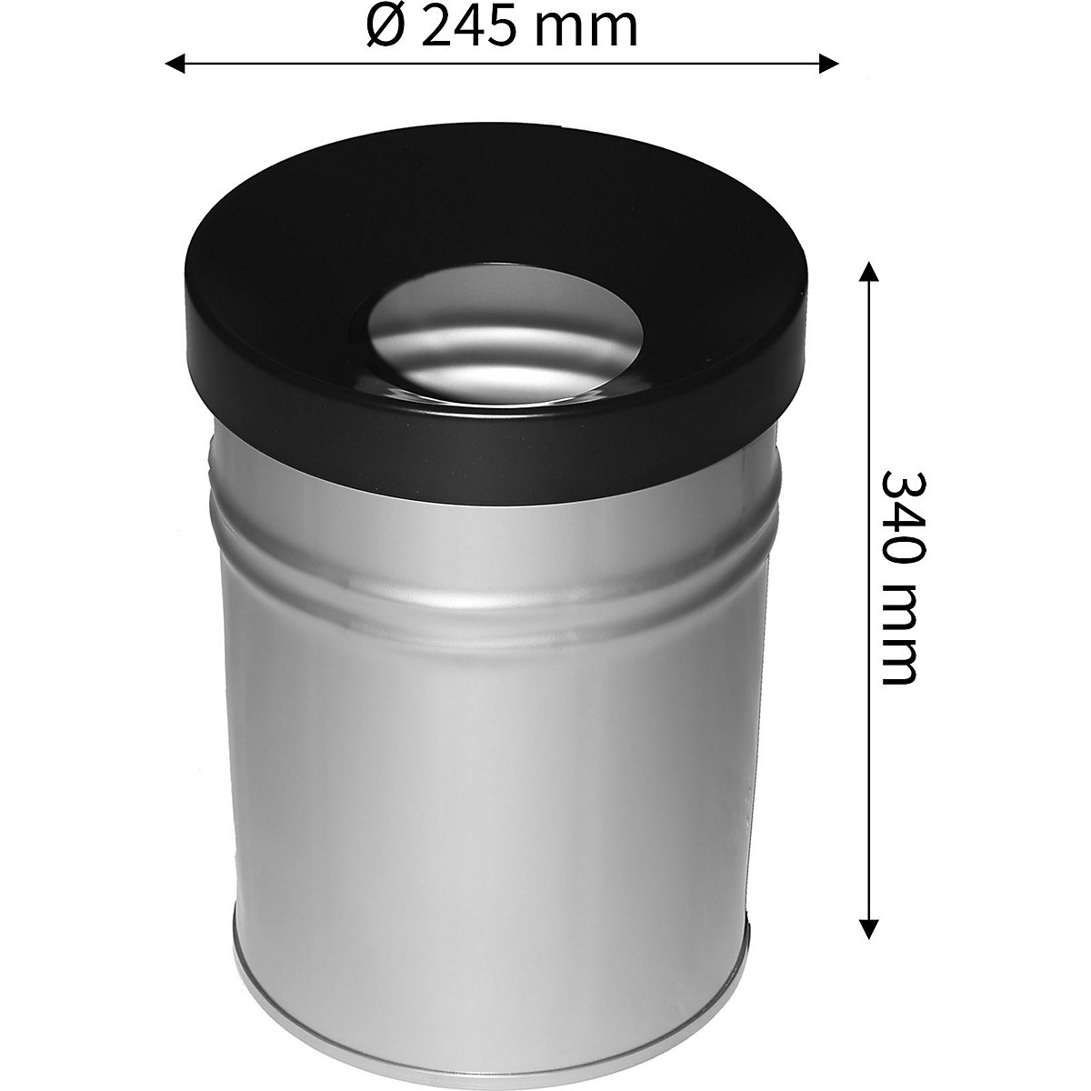 Recipiente de lixo de parede (Imagem do produto 3)-2