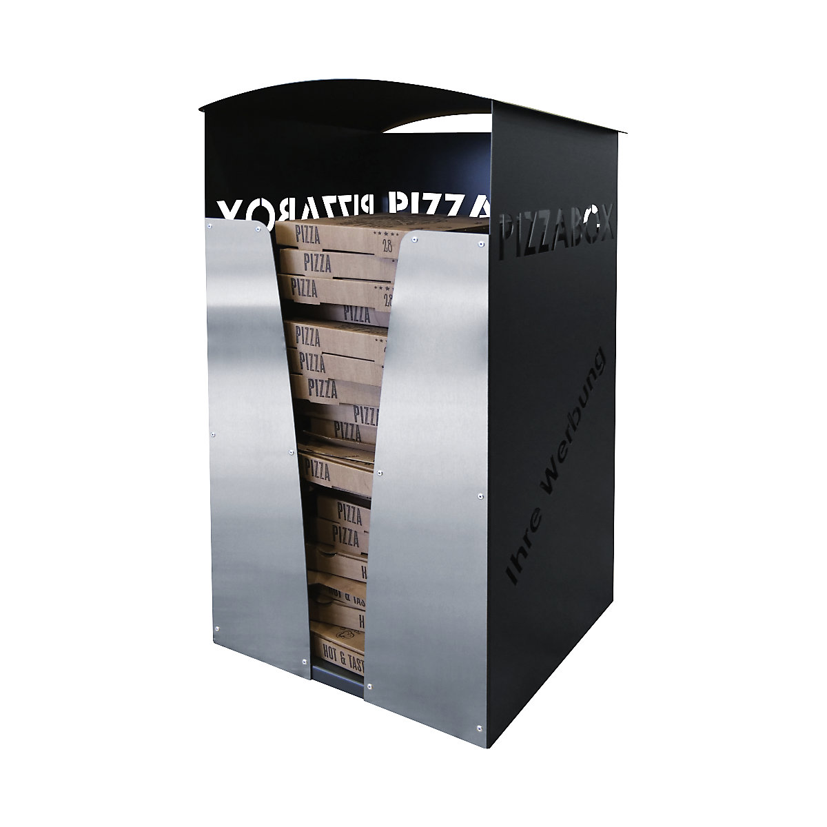 Coletor de lixo para caixas de pizza