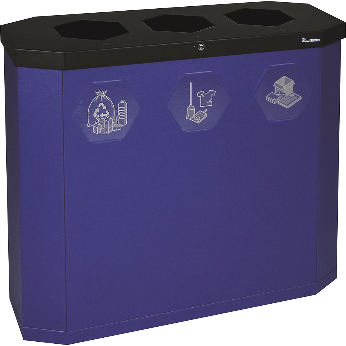 Coletor de materiais recicláveis Sixco smart