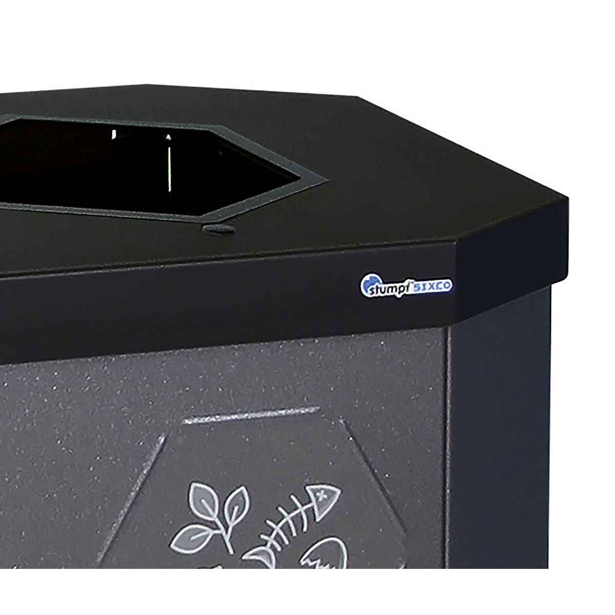 Coletor de materiais recicláveis Sixco smart (Imagem do produto 7)-6