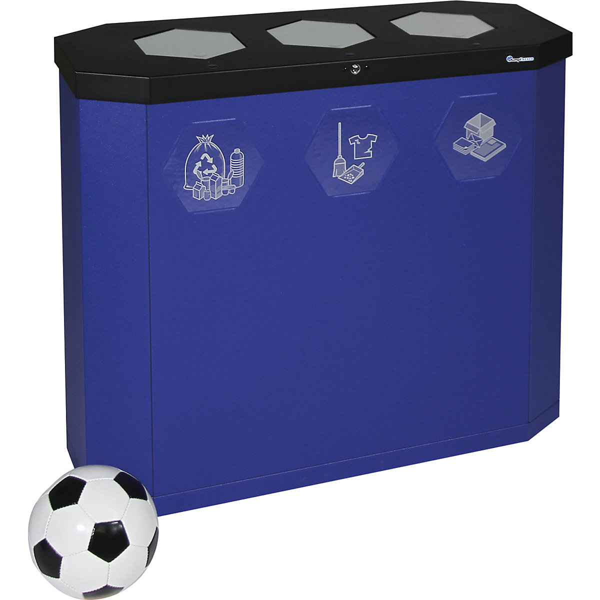 Coletor de materiais recicláveis Sixco swing (Imagem do produto 7)-6