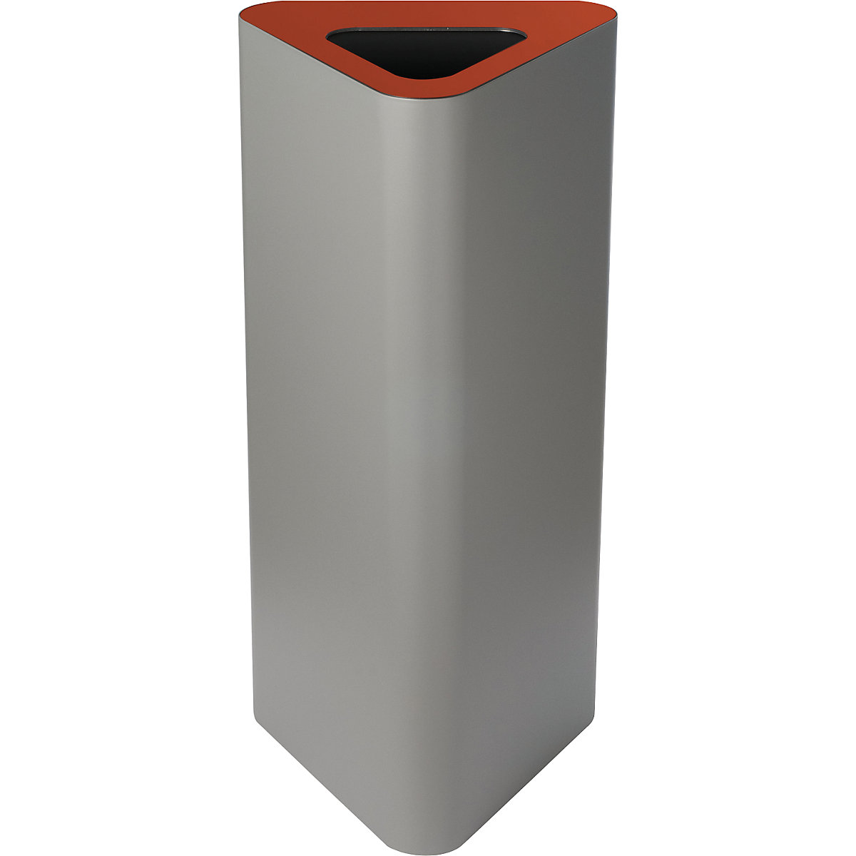 Coletor de recicláveis Pure, triangular