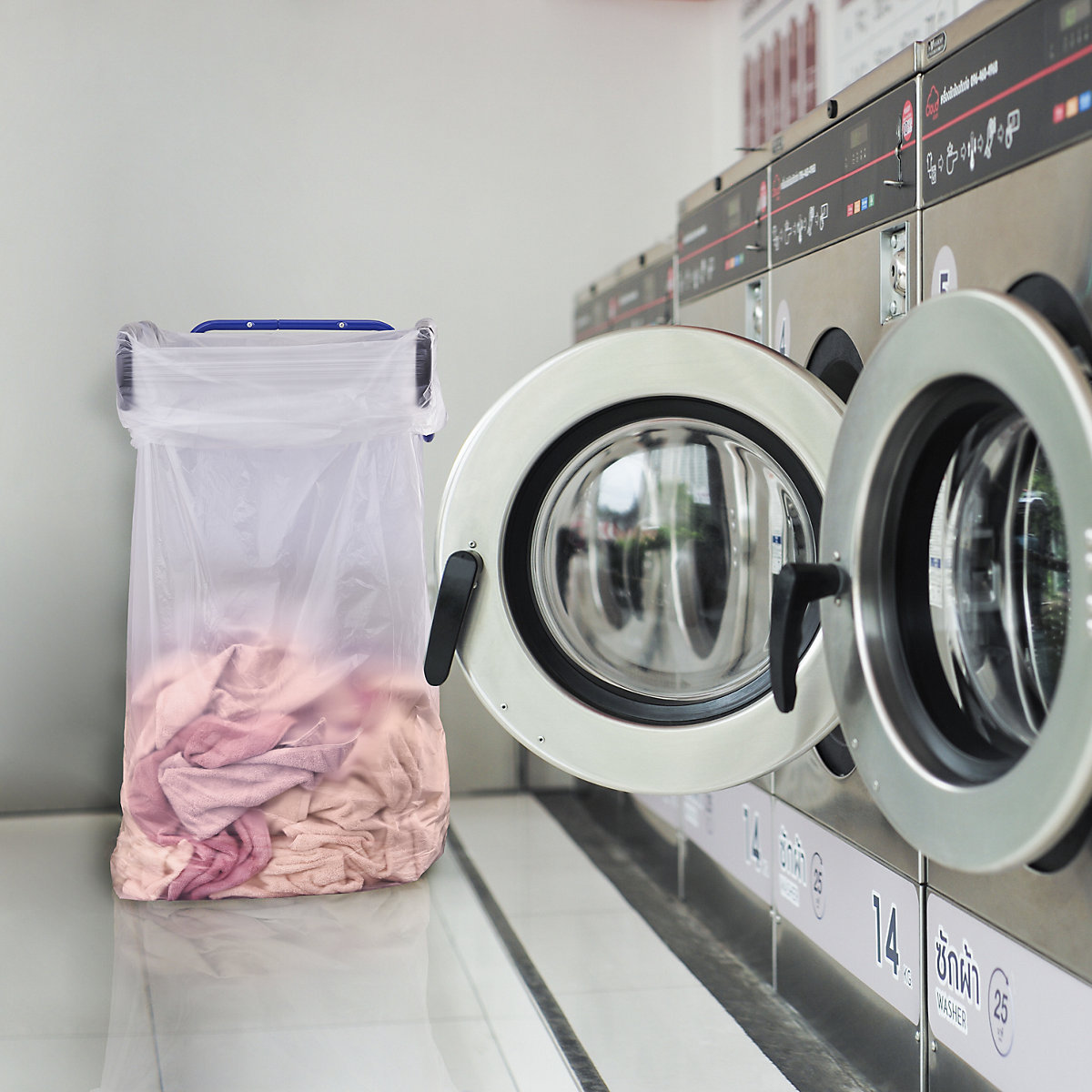 Conjunto de suportes para sacos de lixo de parede – Mottez (Imagem do produto 8)-7