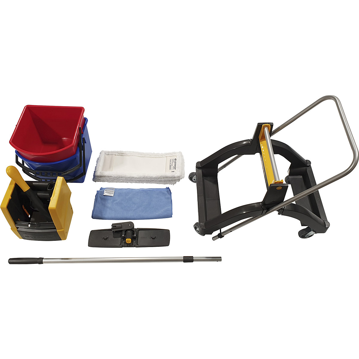 Carrinho para limpeza molhada AQUVA – Vermop (Imagem do produto 2)-1