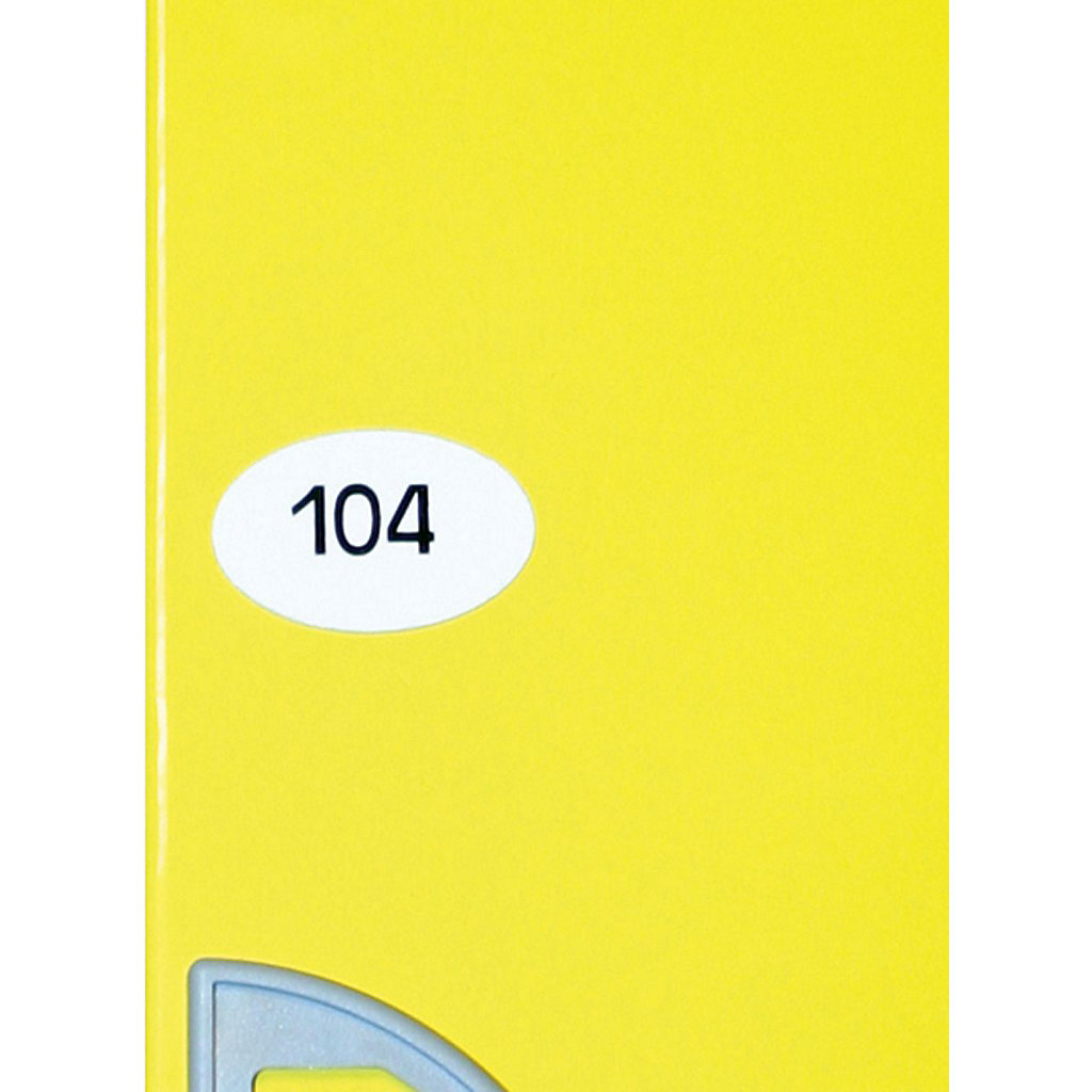Mercian PPE Locker Self Adhesive Number Plates (1-50) | BiGDUG