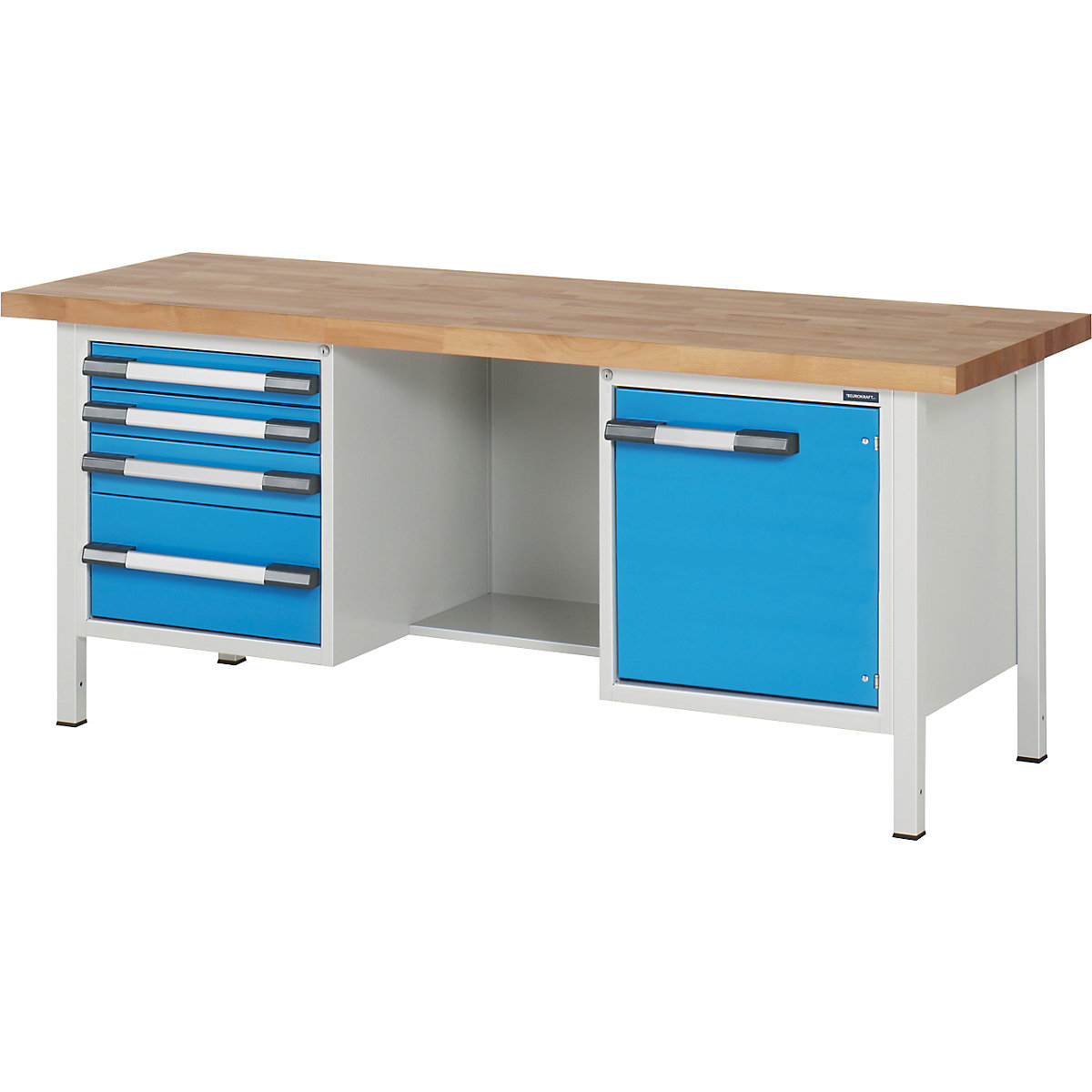 Banc de lucru, cu cadru Serie 8000 – eurokraft pro