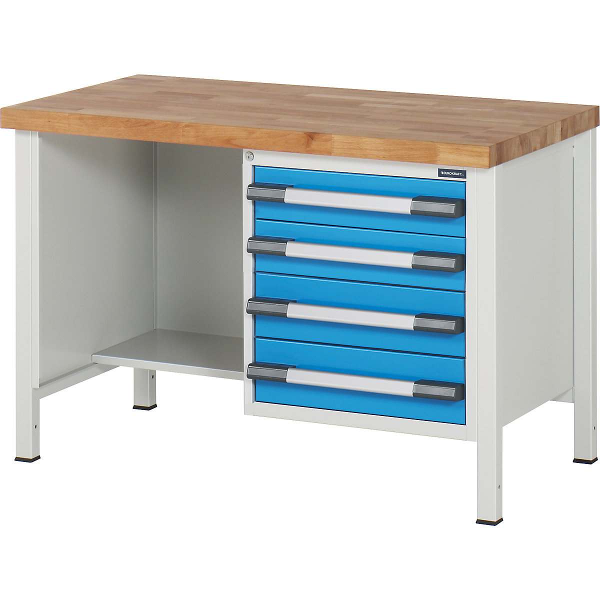 Banc de lucru, cu cadru Serie 8000 – eurokraft pro