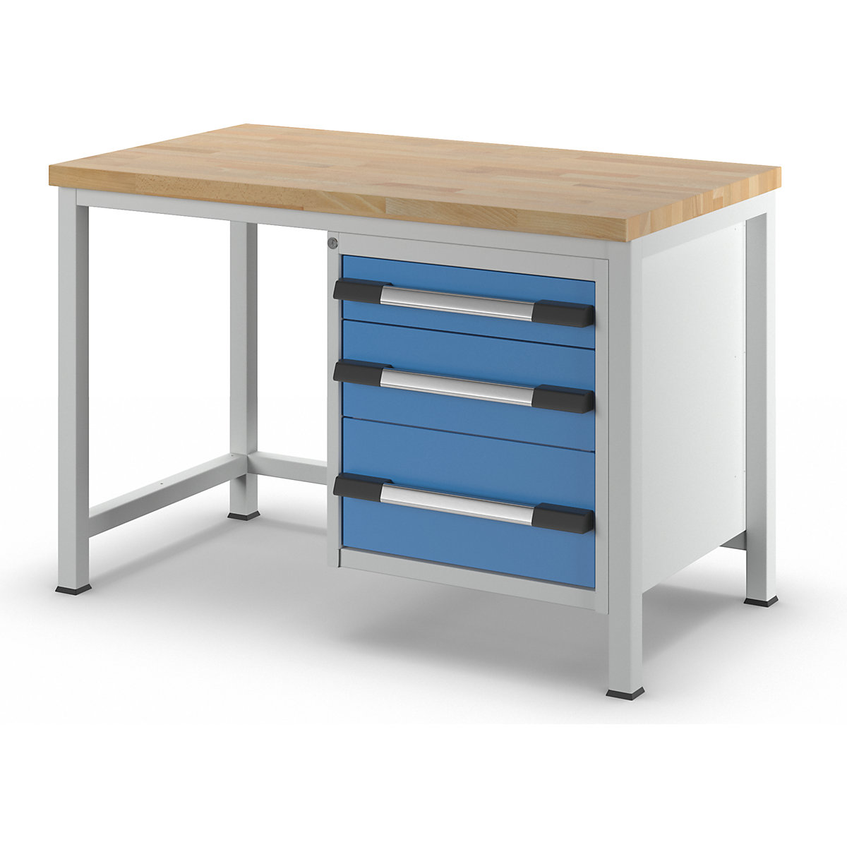 Banc de lucru, cu cadru Serie 8000 – eurokraft pro (Imagine produs 7)-6