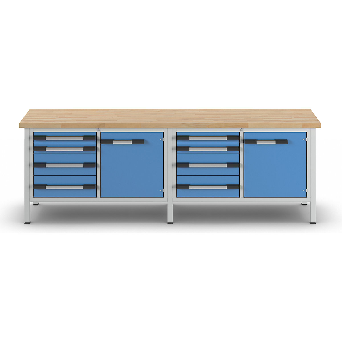 Banc de lucru, cu cadru Serie 8000 – eurokraft pro (Imagine produs 6)-5