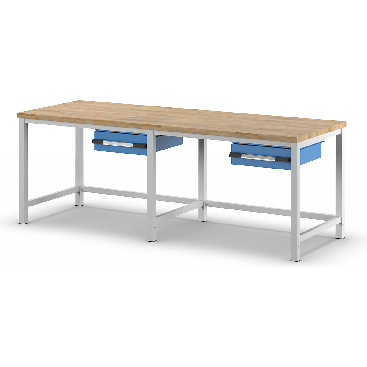 Banc de lucru, cu cadru Serie 8000 – eurokraft pro (Imagine produs 3)-2