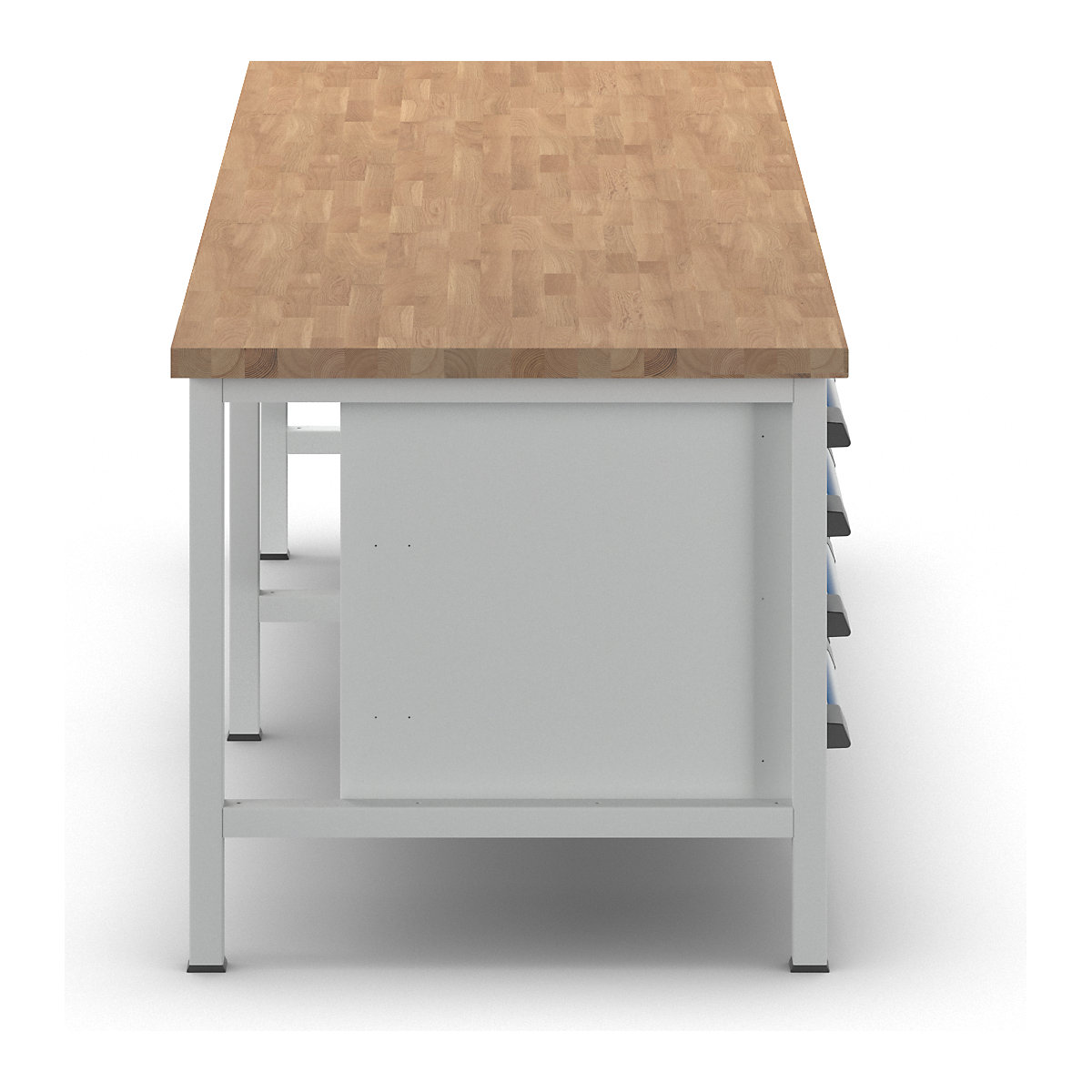 Banc de lucru, cu cadru Serie 8000 – eurokraft pro (Imagine produs 3)-2