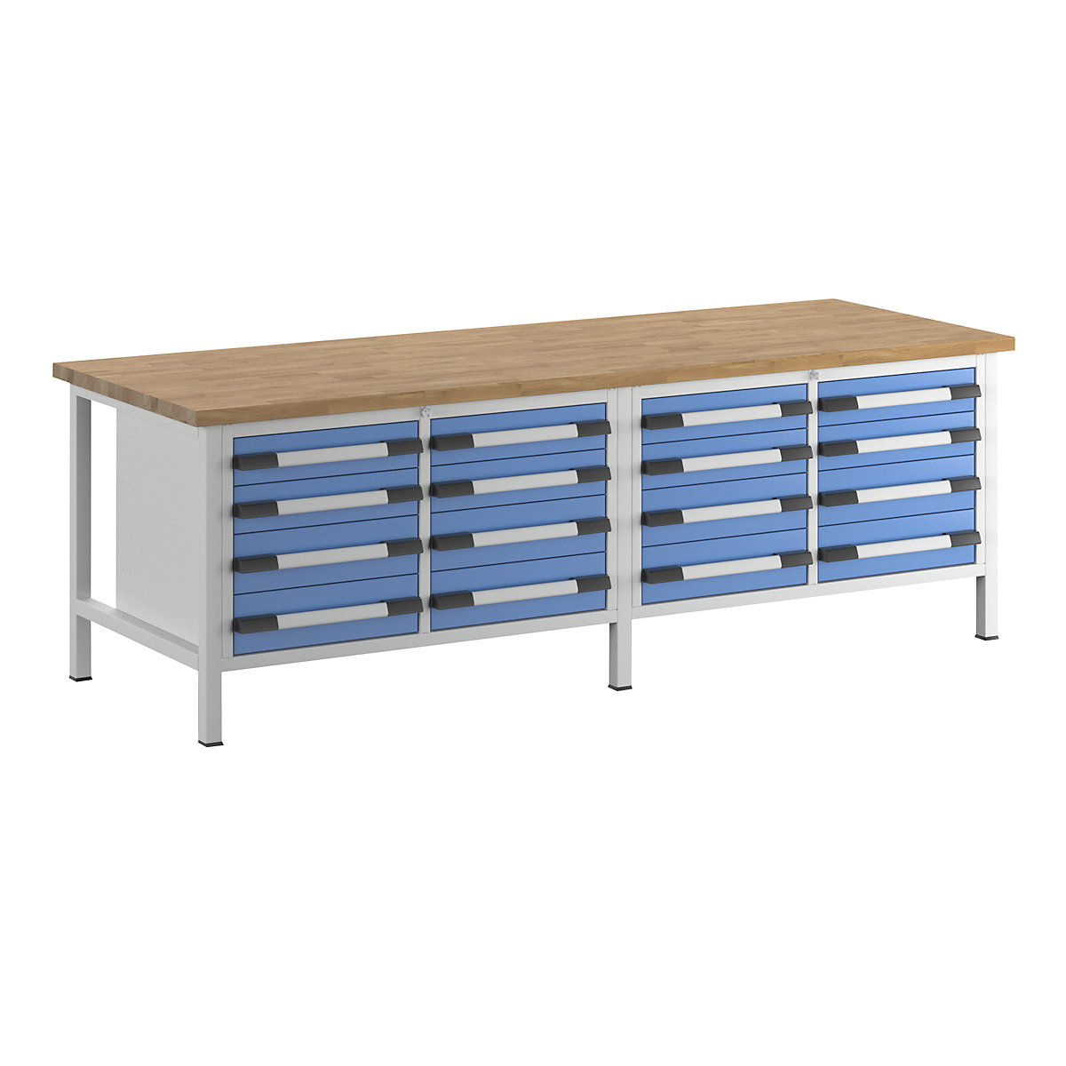 Banc de lucru, cu cadru Serie 8000 – eurokraft pro