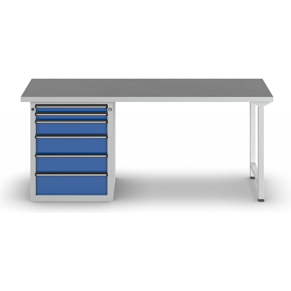 Banc de lucru, cu cadru Serie V – ANKE (Imagine produs 3)-2
